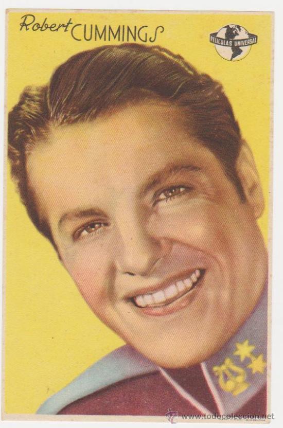 Cine: Robert Cummings. Sencillo de Universal. - Foto 1