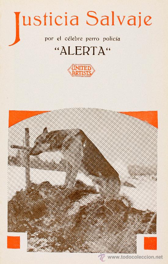Cine: JUSTICIA SALVAJE. 1926 - Foto 1