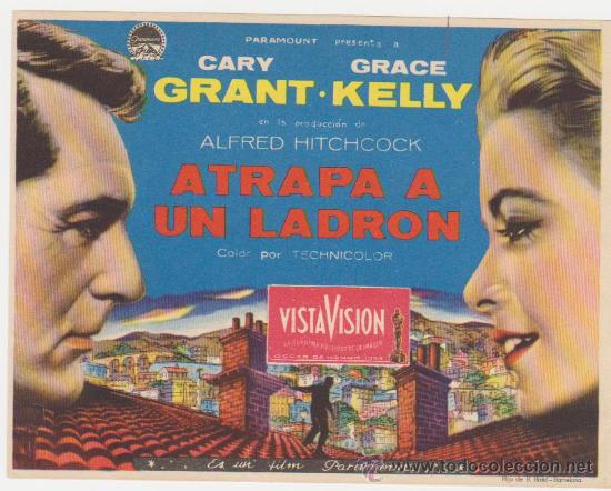 Cine: Atrapa a un ladr&oacute;n. Sencillo de Paramount.  &iexcl;IMPECABLE! - Foto 1
