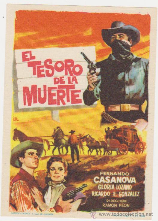 Cine: El Tesoro de la Muerte. Programa sencillo. - Foto 1
