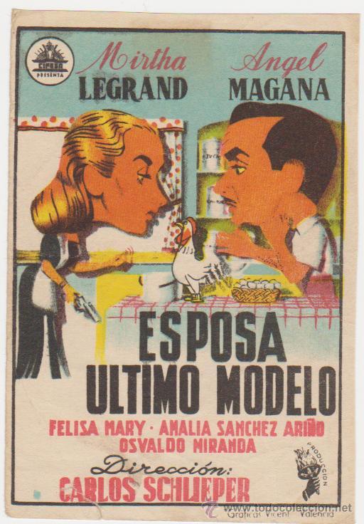 Cine: Esposa &uacute;ltimo modelo. Sencillo de Cifesa. - Foto 1