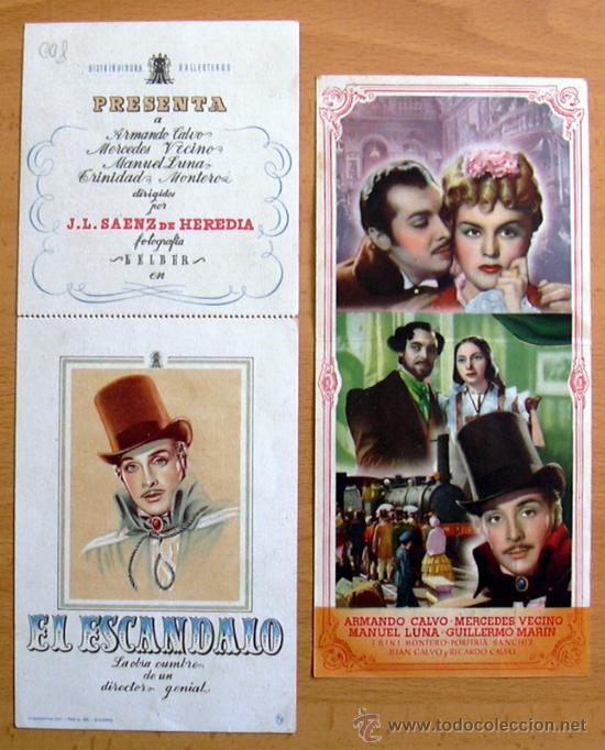 Cine: El esc&aacute;ndalo - dos programas diferentes - Con publicidad - Foto 1