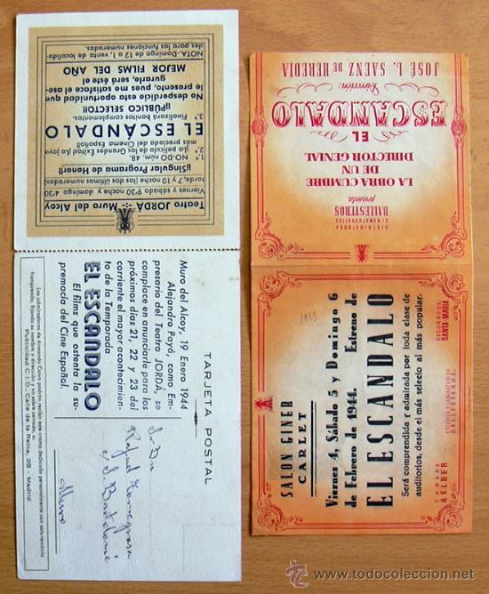 Cine: El esc&aacute;ndalo - dos programas diferentes - Con publicidad - Foto 2