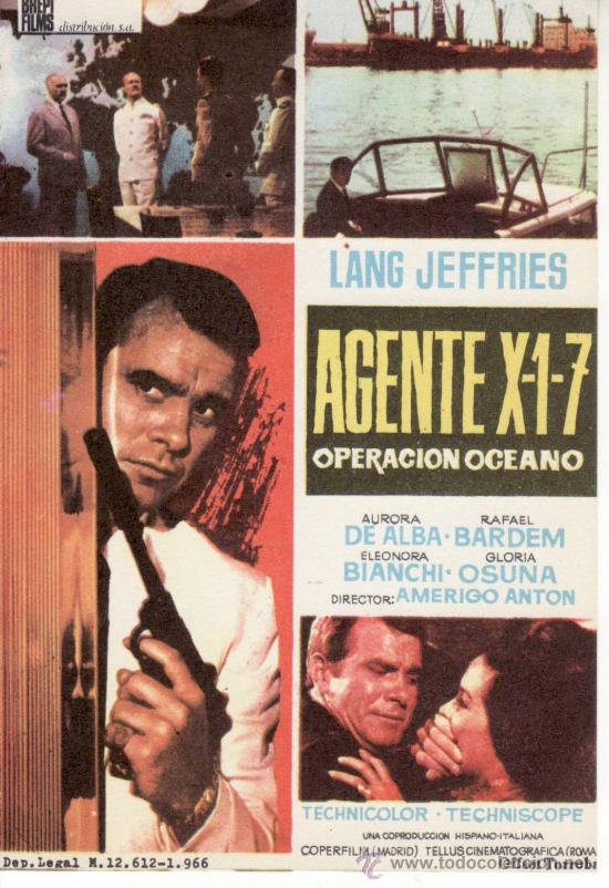 Cine: AGENTE X-1-7 - Foto 1
