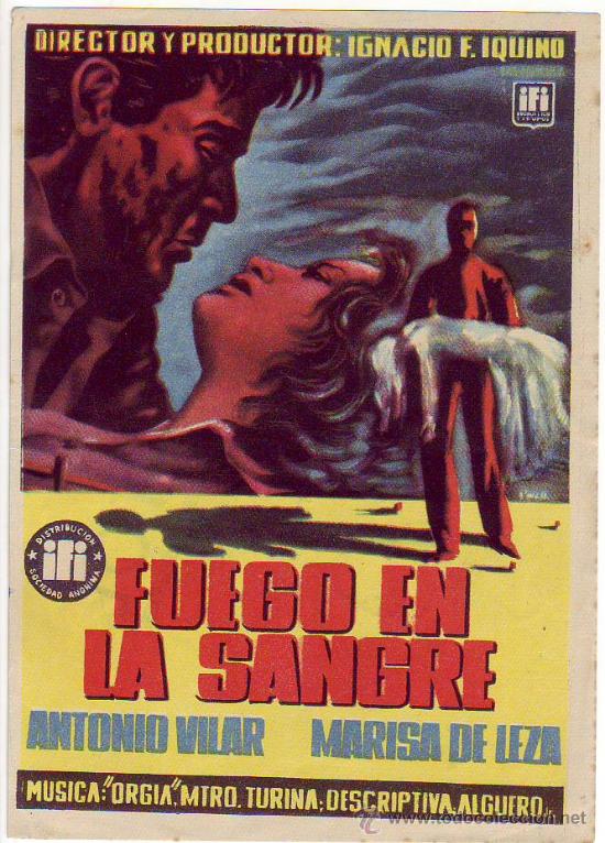 Cine: fuego en la sangre - antonio vilar - Foto 1