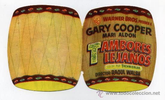 Cine: TAMBORES LEJANOS, con Gary Cooper. - Foto 1