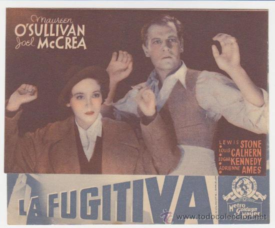 Cine: La fugitiva. Doble de MGM. - Foto 1