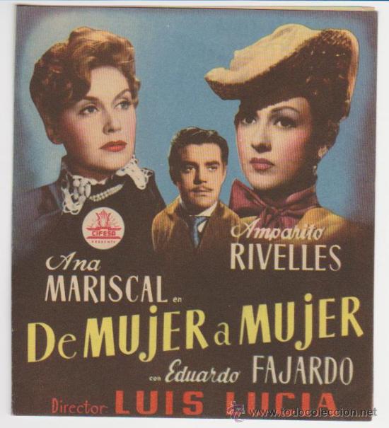 Cine: De Mujer a Mujer. Doble de Cifesa. - Foto 1