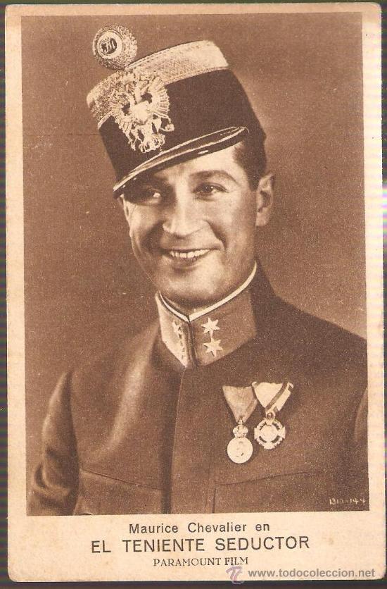 Cine: MAURICE CHEVALIER EN EL TENIENTE SEDUCTOR (A&Ntilde;O 1931). PARAMOUNT - Foto 1