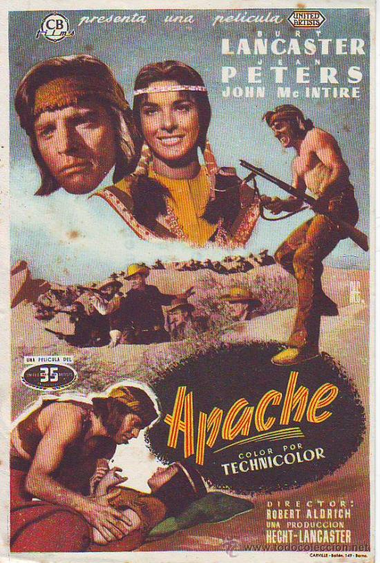 Cine: apache - burt lancaster - Foto 1