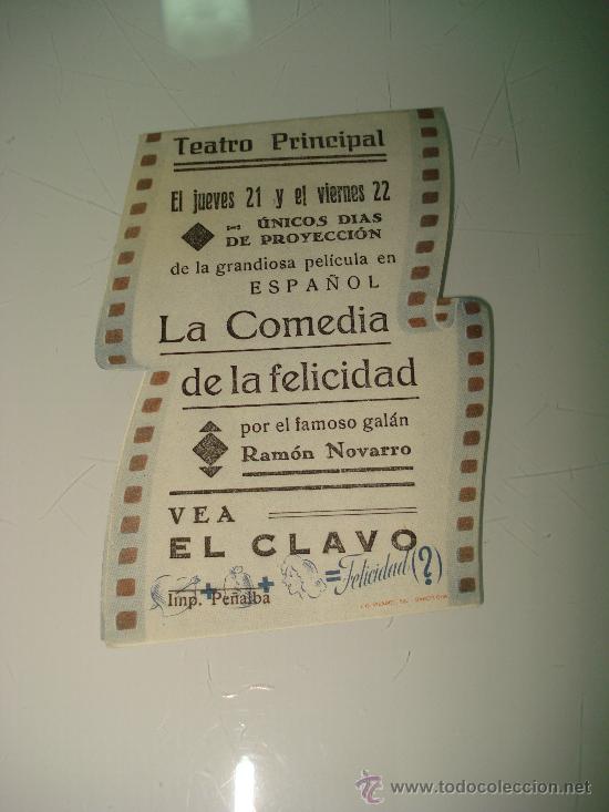 Cine: Programa Mano Cine ** LA COMEDIA DE LA FELICIDAD ** con Michel Simon    1934. - Foto 3