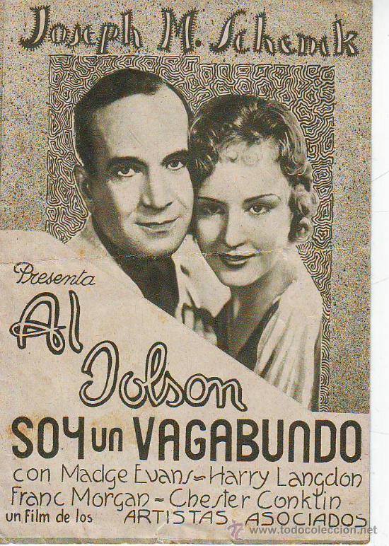 Cine: soy un vagabundo  c/p - Foto 1