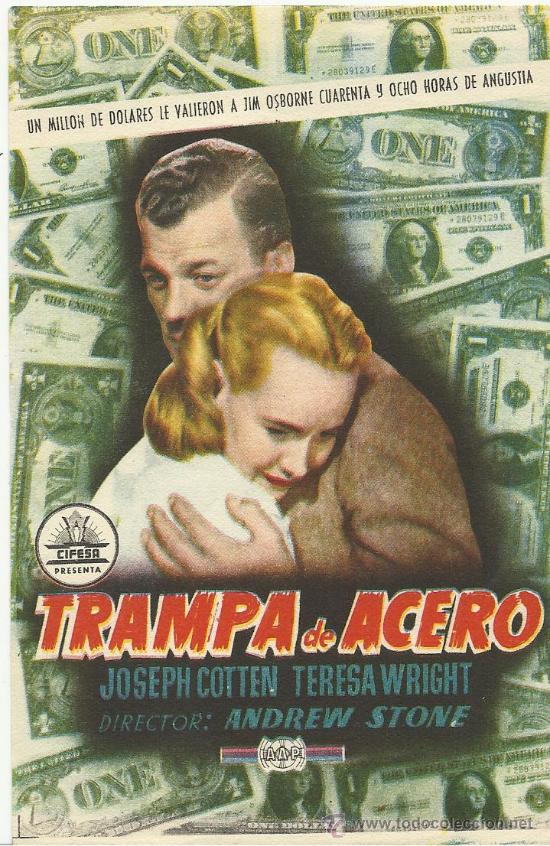 Cine: TRAMPA DE ACERO - Foto 1