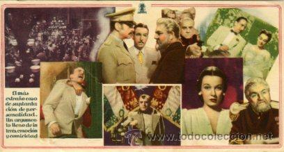 Cine: CAVIAR PARA SU EXCELENCIA.- PROGRAMA DOBLE TROQUELADO. - Foto 1