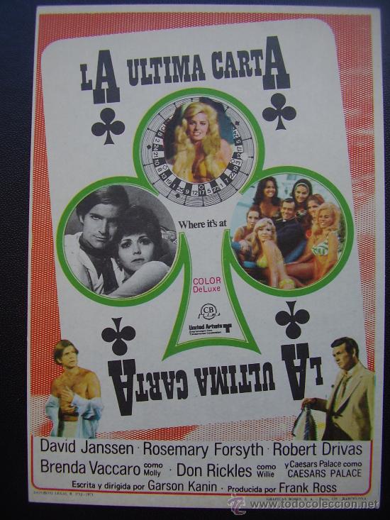 Cine: LA ULTIMA CARTA - Foto 1