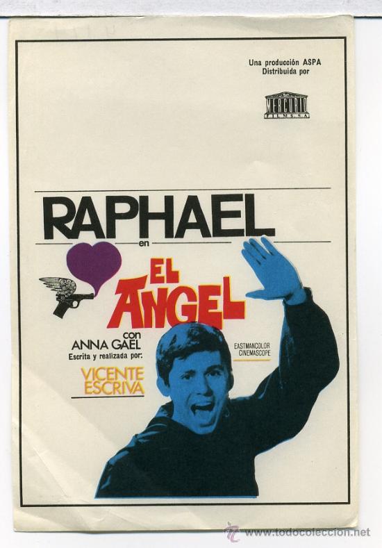 Cine: EL ANGEL, con Raphael. - Foto 1