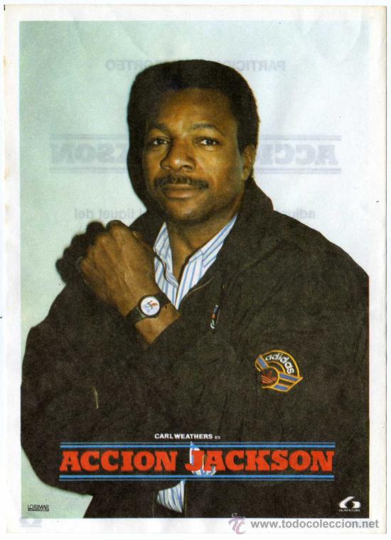 Cine: PROGRAMA CINE - ACCION JACKSON - CARL WEATHERS - Foto 1