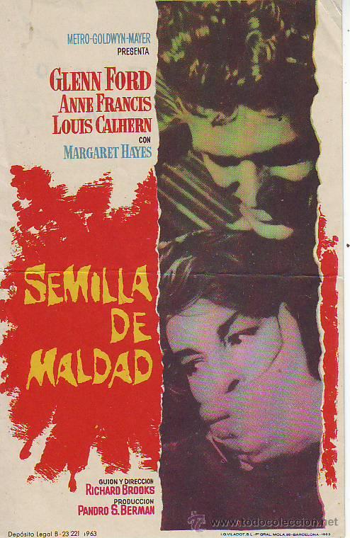 Cine: semilla del diablo  -  glenn ford - Foto 1