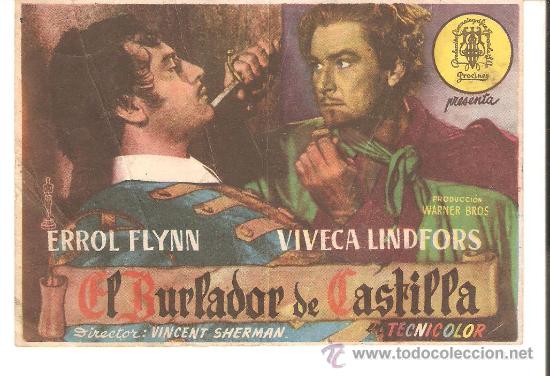 Cine: el burlador de castilla.programa sencillo sin publi. - Foto 1