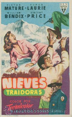 Cine: NIEVES TRAIDORAS (Con publicidad) - Foto 1