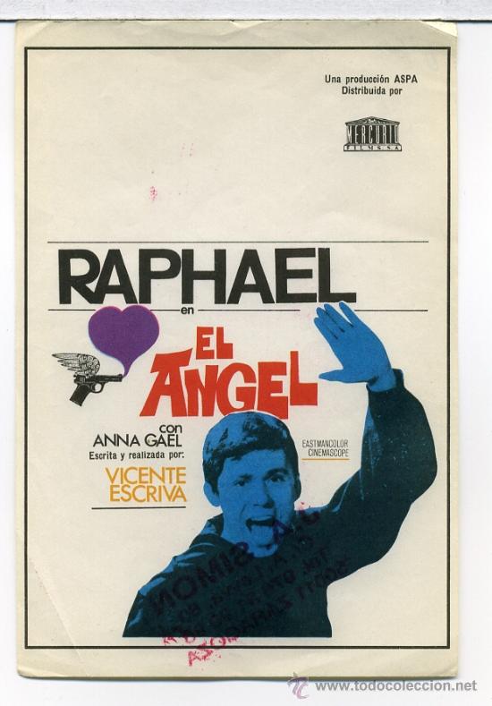 Cine: EL ANGEL, con Raphael. - Foto 1