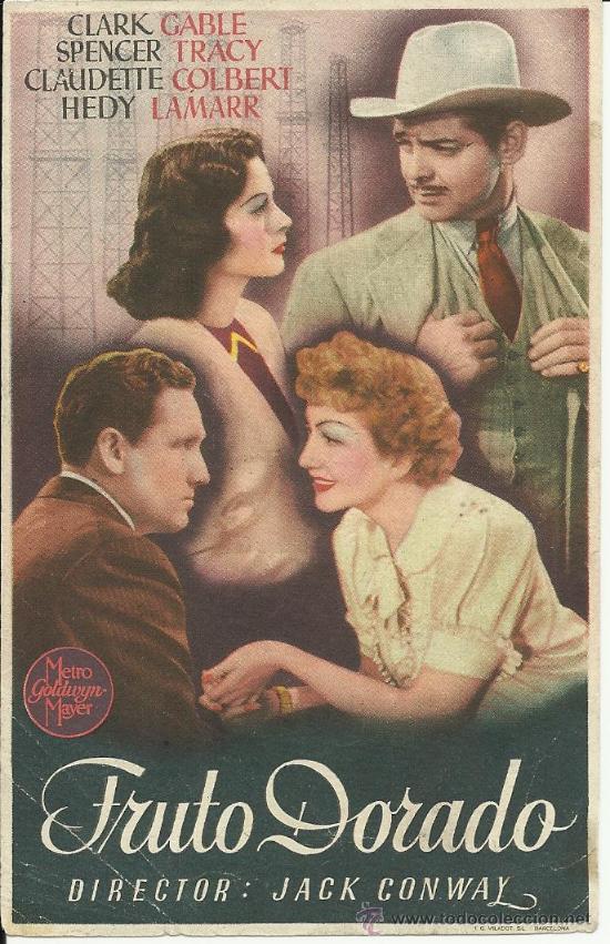 Cine: PROGRAMA DE MANO FRUTO DORADO - Foto 1