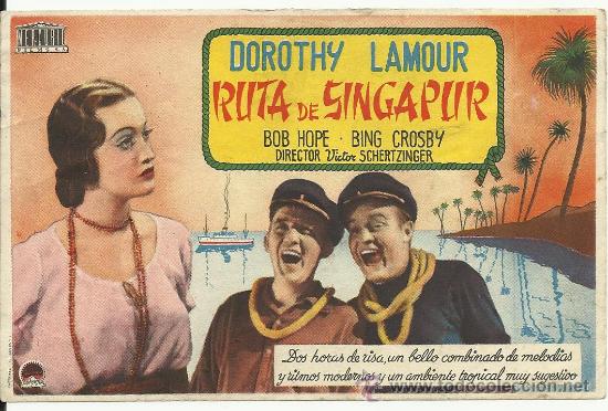 Cine: RUTA DE SINGAPUR - Foto 1