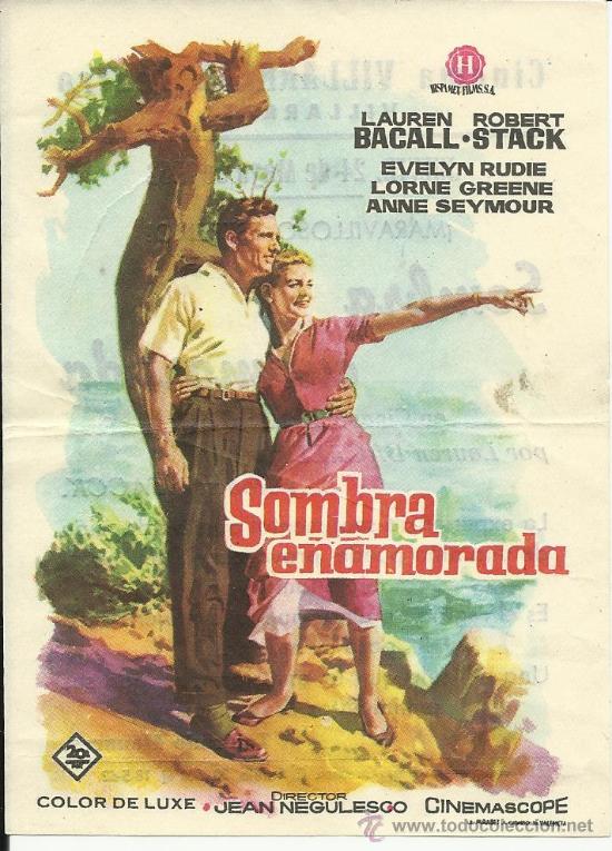 Cine: SOMBRA ENAMORADA CON PUBLICIDAD - Foto 1
