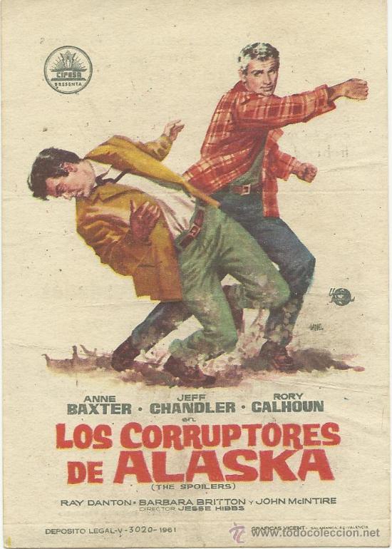 Kino: LOS CORRUPTORES DE ALASKA CON PUBLICIDAD