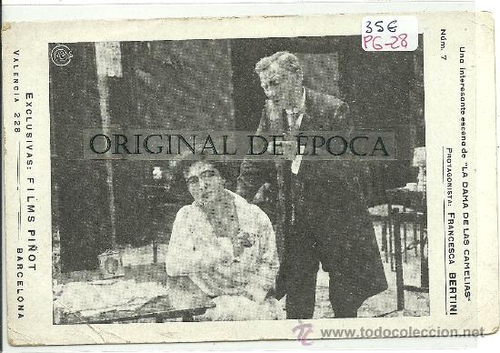 Cine: (PG-28)PROGRAMA DE CINE LA DAMA DE LAS CAMELIAS PROTAGONISTA FRANCESCA BERTINI - Foto 1