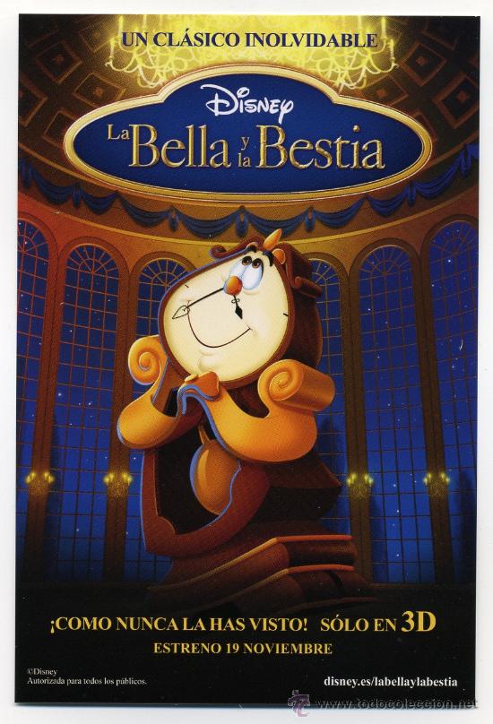 Cine: LA BELLA Y LA BESTIA. - Foto 1
