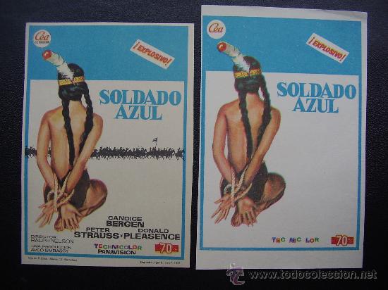 Cine: SOLDADO AZUL, DEFECTO DE IMPRENTA - Foto 1