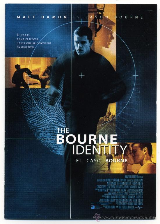 Cine: EL CASO BOURNE, con Matt Damon. - Foto 1