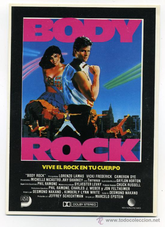 Cine: BODY ROCK, con Lorenzo Lamas. - Foto 1