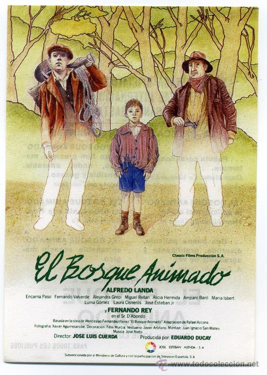 Cine: EL BOSQUE ANIMADO, con Alfredo Landa. - Foto 1