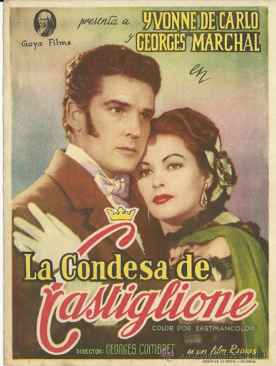 Cine: LA CONDESA DE CASTIGLIONE CINEMA ROXY