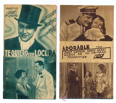 Cine: 2 PROGRAMAS TARJETA A&Ntilde;OS 30 - Foto 1