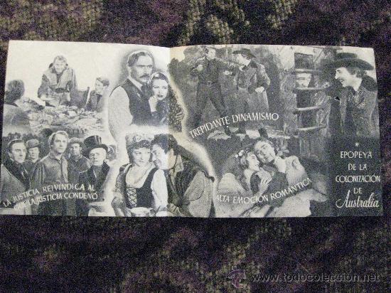 Cine: PROGRAMA DOBLE CINE. CAPITAN FURIA. CINE RAMBLAS 1944. - Foto 2