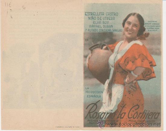 Cine: Rosario la Cortijera. Programa doble.  &iexcl;IMPECABLE! - Foto 1