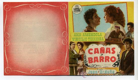 Cine: CA&Ntilde;AS Y BARRO, con Virgilio Teixeira. - Foto 1