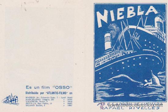 Cine: Niebla. Doble de Atlantic Films. - Foto 1