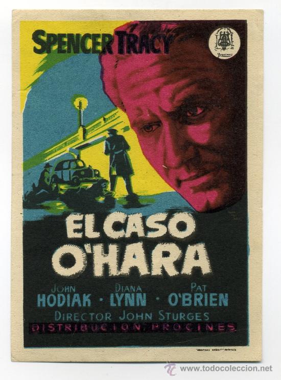 Cine: EL CASO OHARA, con Spencer Tracy. - Foto 1