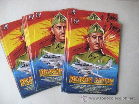 Cine: FOLLETOS DE MANO. DRAGON RAPIDE.1986 . ENVIO GRATIS&iexcl;&iexcl;&iexcl; - Foto 1