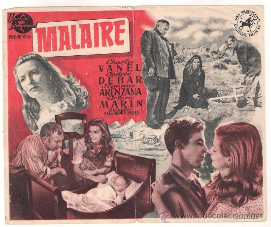 Cine: MALAIRE PROGRAMA SENCILLO CINE ESPA&Ntilde;OL ALEJANDRO PERLA - Foto 1
