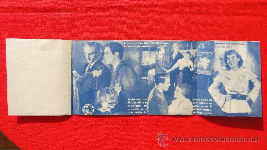 Cine: LA SUBLIME MENTIRA, PAULINE LORD, BASIL RATHBONE, IMPECABLE PROGRAMA DOBLE ORIGINAL, SP - Foto 2