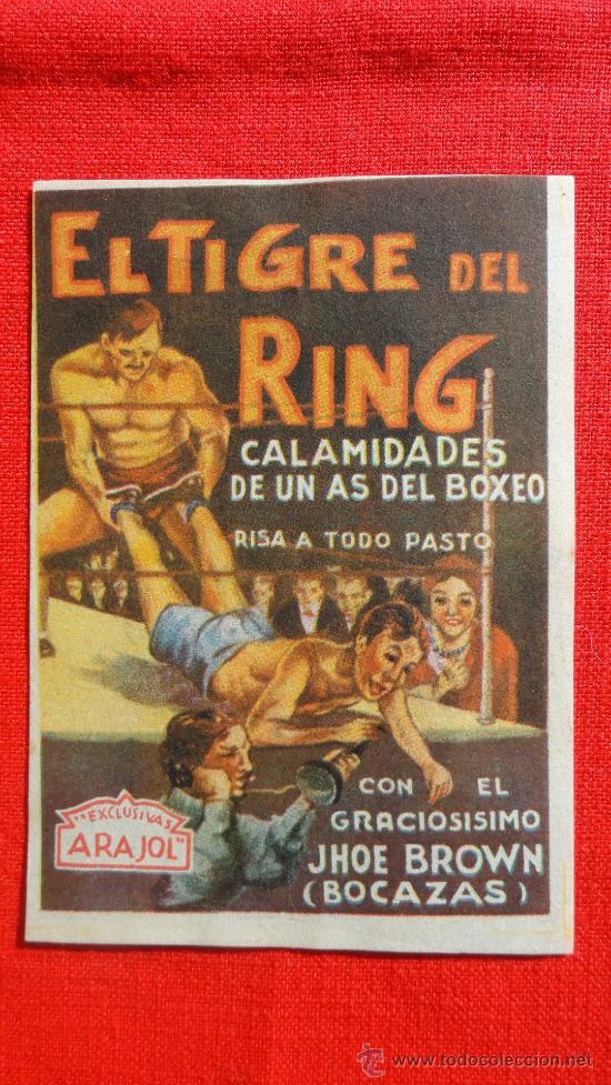 Cine: EL TIGRE DEL RING, JHOE BROWN, ORIGINAL ARAJOL, SP - Foto 1