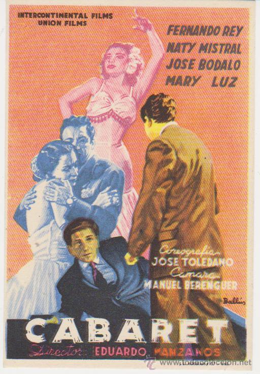 Cine: Cabaret. Sencillo de Intercontinental Films. &iexcl;IMPECABLE! - Foto 1