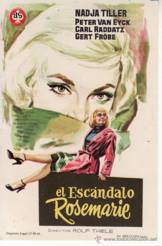 Cine: EL ESCANDALO ROSEMARIE. SIN PROPAGANDA - Foto 1