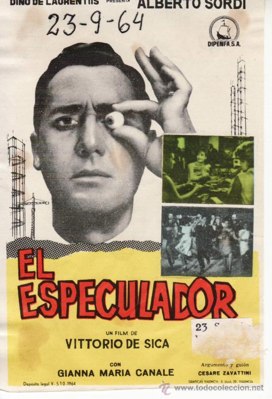 Cine: EL ESPECULADOR. SIN PROPAGANDA - Foto 1