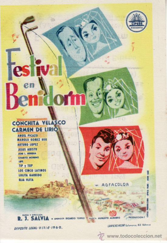 Cine: FESTIVAL EN BENIDORM . CON PROPAGANDA - Foto 1